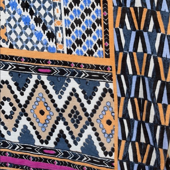 Nic+Zoe brightly coloured pattern top Sz med - Picture 4 of 4